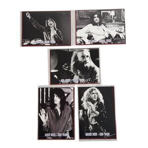 J2 Classic Rock Cards Lot of 6 Male Vocalists Black & White Variant VG+